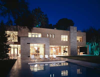  Modern Family Home Exterior. Berberian Residence  by Landry Design Group.