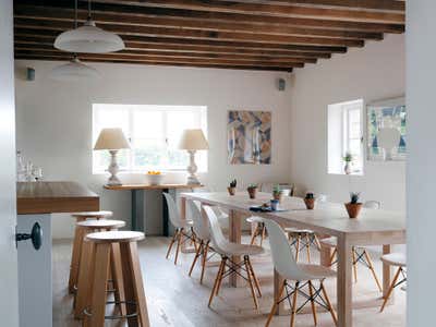  Rustic Family Home Dining Room. COASTAL FAMILY HOME (Cornwall I) by Marion Lichtig.