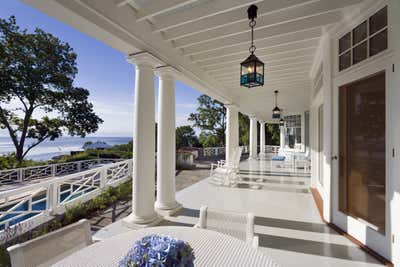  Coastal Beach House Patio and Deck. House at Blue Water Hill  by Robert A.M. Stern Architects.