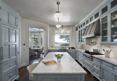  Coastal Beach House Kitchen. House at Blue Water Hill  by Robert A.M. Stern Architects.