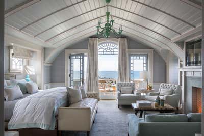  Coastal Beach House Bedroom.  Residence in East Quogue by Robert A.M. Stern Architects.