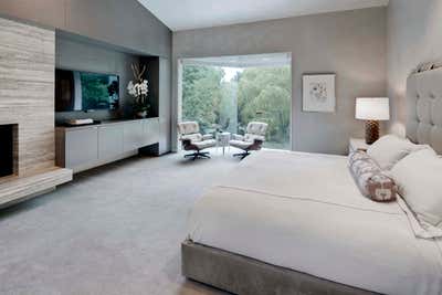  Contemporary Family Home Bedroom. Golf Drive by Emily Summers Design.