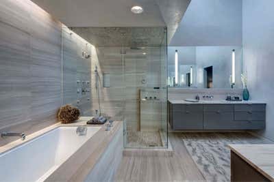  Contemporary Family Home Bathroom. Golf Drive by Emily Summers Design.