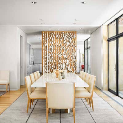  Contemporary Family Home Dining Room. Potomac by Emily Summers Design.