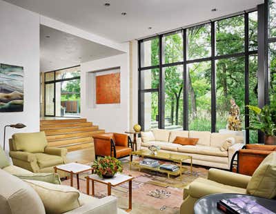 Contemporary Living Room. Potomac by Emily Summers Design.