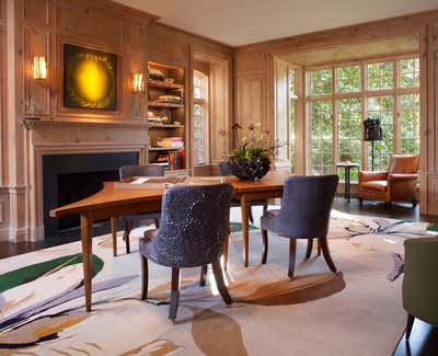  Contemporary Family Home Office and Study. Vassar by Emily Summers Design.
