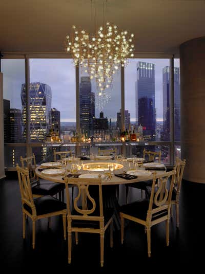  Modern Apartment Dining Room. One57 Residence by MR Architecture + Decor.