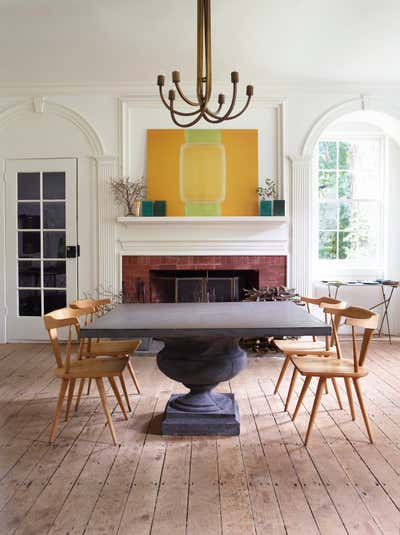 Eclectic Country House Dining Room. Upstate House by MR Architecture + Decor.