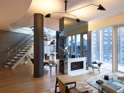  Modern Apartment Living Room. West Village Duplex by MR Architecture + Decor.