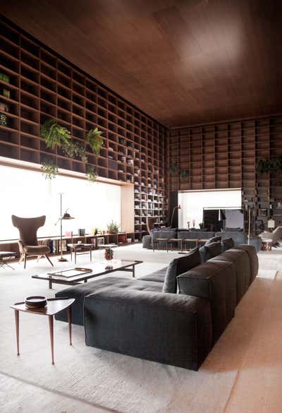 Contemporary Living Room. SP Penthouse by Studio MK27.