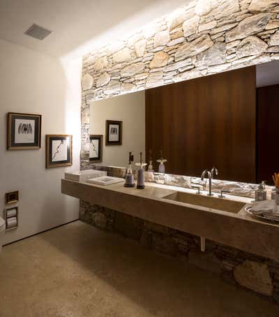  Contemporary Family Home Bathroom. Ipês House by Studio MK27.