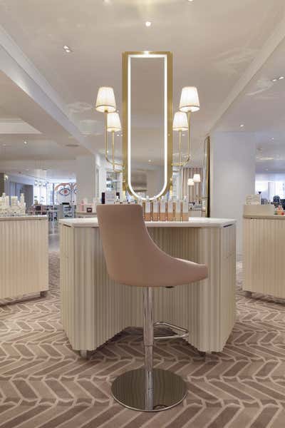  Modern Retail Open Plan. Scent and Beauty Department at Fortnum & Mason by Waldo Works Studio.