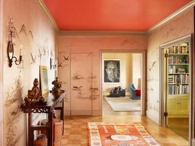  Eclectic Apartment Entry and Hall. Apartment on Fifth  by Jayne Design Studio.