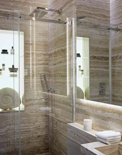 Contemporary Apartment Bathroom. Knightsbridge Apartment by Taylor Howes.
