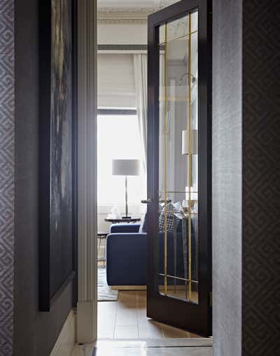  Contemporary Apartment Entry and Hall. Knightsbridge Apartment by Taylor Howes.