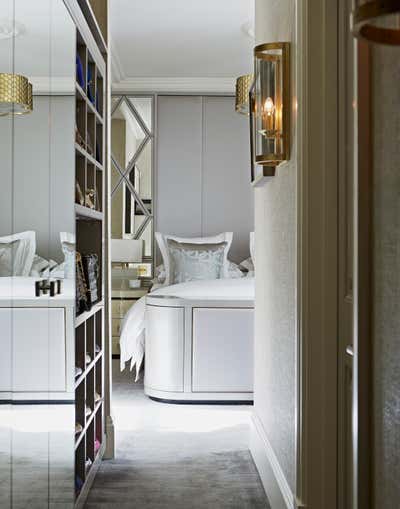  Contemporary Apartment Bedroom. Knightsbridge Apartment by Taylor Howes.