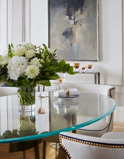  Contemporary Apartment Dining Room. Knightsbridge Apartment by Taylor Howes.
