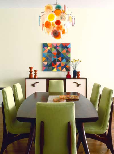  Contemporary Apartment Dining Room. Downtown Apartment by Amy Lau Design.