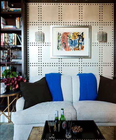  Preppy Office and Study. 5th Avenue Penthouse by Kirsten Kelli, LLC.