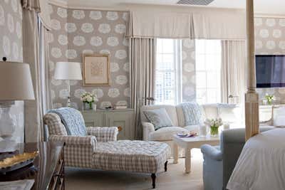  Preppy Apartment Bedroom. 5th Avenue Penthouse by Kirsten Kelli, LLC.