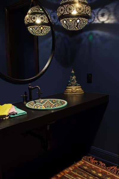  Moroccan Family Home Bathroom. Point Dume by Reath Design.