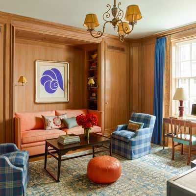  Traditional Apartment Office and Study. Museum Mile by Katie Ridder Inc..