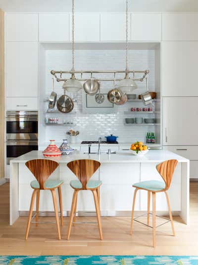 Contemporary Kitchen. West Village by Katie Ridder Inc..