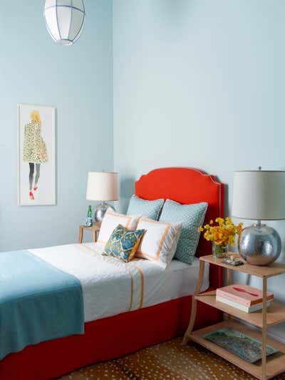  Transitional Contemporary Apartment Children's Room. West Village by Katie Ridder Inc..
