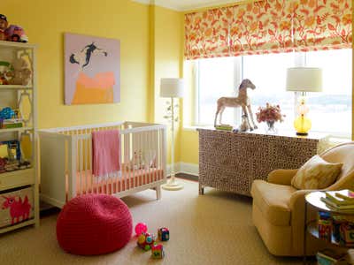 Eclectic Children's Room. Riverside Boulevard by Mendelson Group.