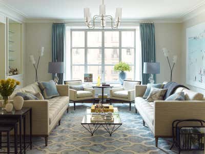  Eclectic Apartment Living Room. East 79th Street by Mendelson Group.