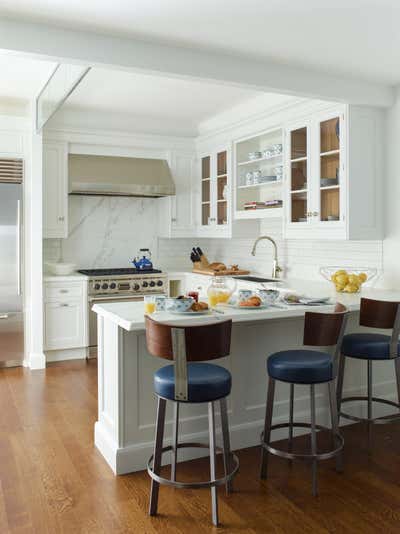  Eclectic Apartment Kitchen. East 79th Street by Mendelson Group.
