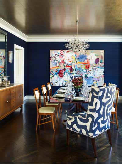  Eclectic Apartment Dining Room. Carnegie Hill Duplex by Mendelson Group.