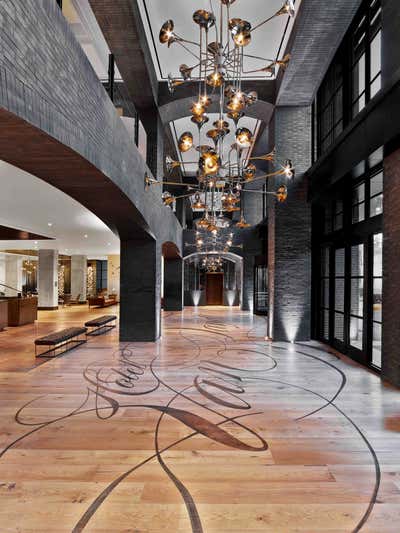  Rustic Hotel Lobby and Reception. Hotel Van Zandt by MARKZEFF.