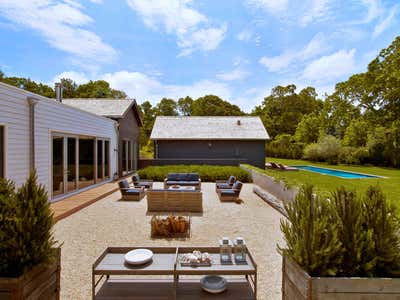  Contemporary Country House Patio and Deck. BLACKBARN, Zeff Residence by MARKZEFF.