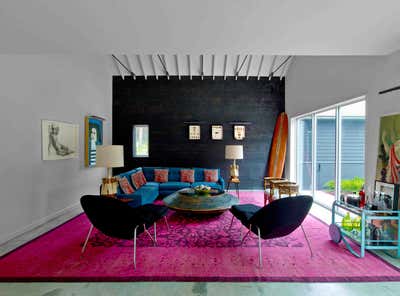  Contemporary Country House Living Room. BLACKBARN, Zeff Residence by MARKZEFF.