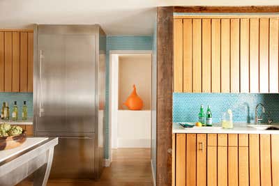 Rustic Vacation Home Kitchen. Aspen by Frank de Biasi Interiors.