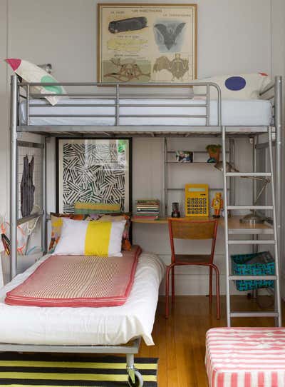 Eclectic Children's Room. Central Park West, Upper West Side by Fawn Galli Interiors.