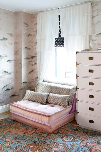  Eclectic Apartment Children's Room. Washington Square Park by Fawn Galli Interiors.
