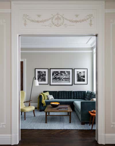  Transitional Apartment Office and Study. Apthorp Apartment by 2Michaels.