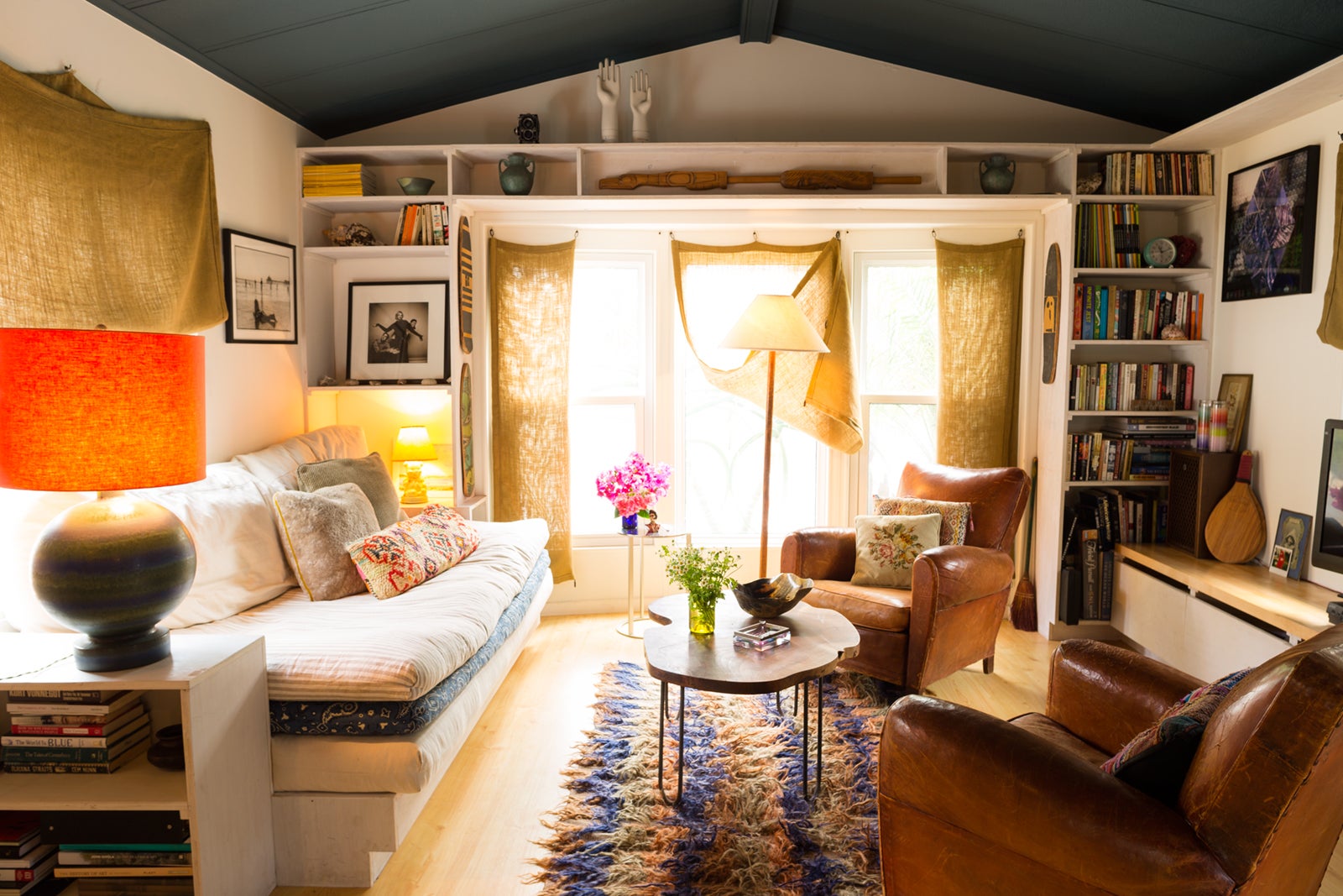 Beach Style Living Room