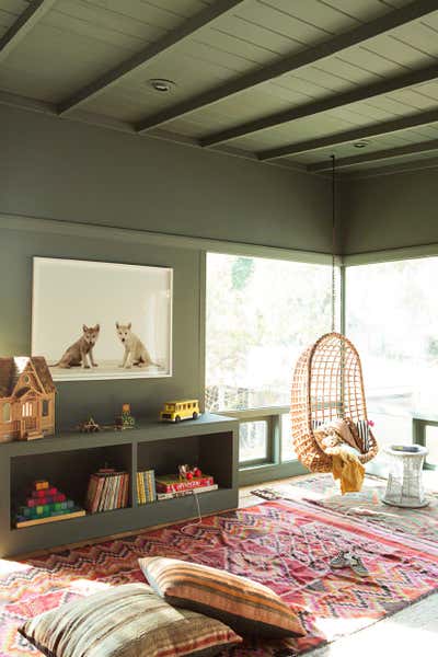 Eclectic Children's Room. Animal Print Shop by Reath Design.