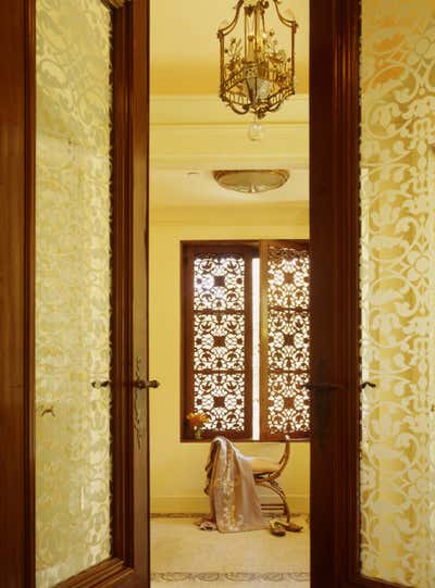  Mediterranean Family Home Bathroom. 1920's Italianate Residence by Tucker & Marks.