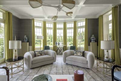  Beach House Living Room. Southampton by Achille Salvagni Atelier.