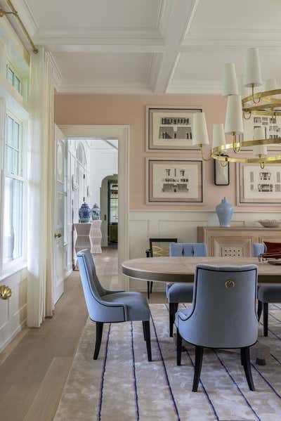  Beach House Dining Room. Southampton by Achille Salvagni Atelier.