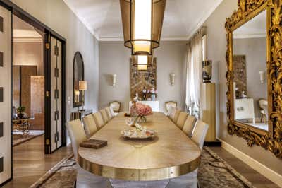  Contemporary Apartment Dining Room. Private Palazzo by Achille Salvagni Atelier.