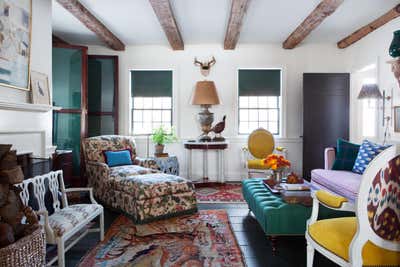  Maximalist Living Room. Millbrook Home by Nick Olsen Inc..