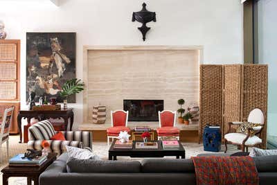  Maximalist Apartment Living Room. Gramercy Park Apartment by Nick Olsen Inc..