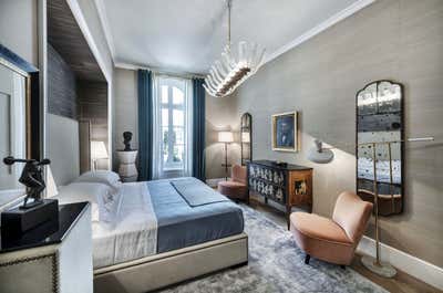  Contemporary Apartment Bedroom. Paris Apartment, VII by Achille Salvagni Atelier.