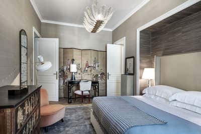 Contemporary Bedroom. Paris Apartment, VII by Achille Salvagni Atelier.