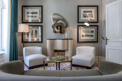  Apartment Living Room. Paris Apartment, VII by Achille Salvagni Atelier.